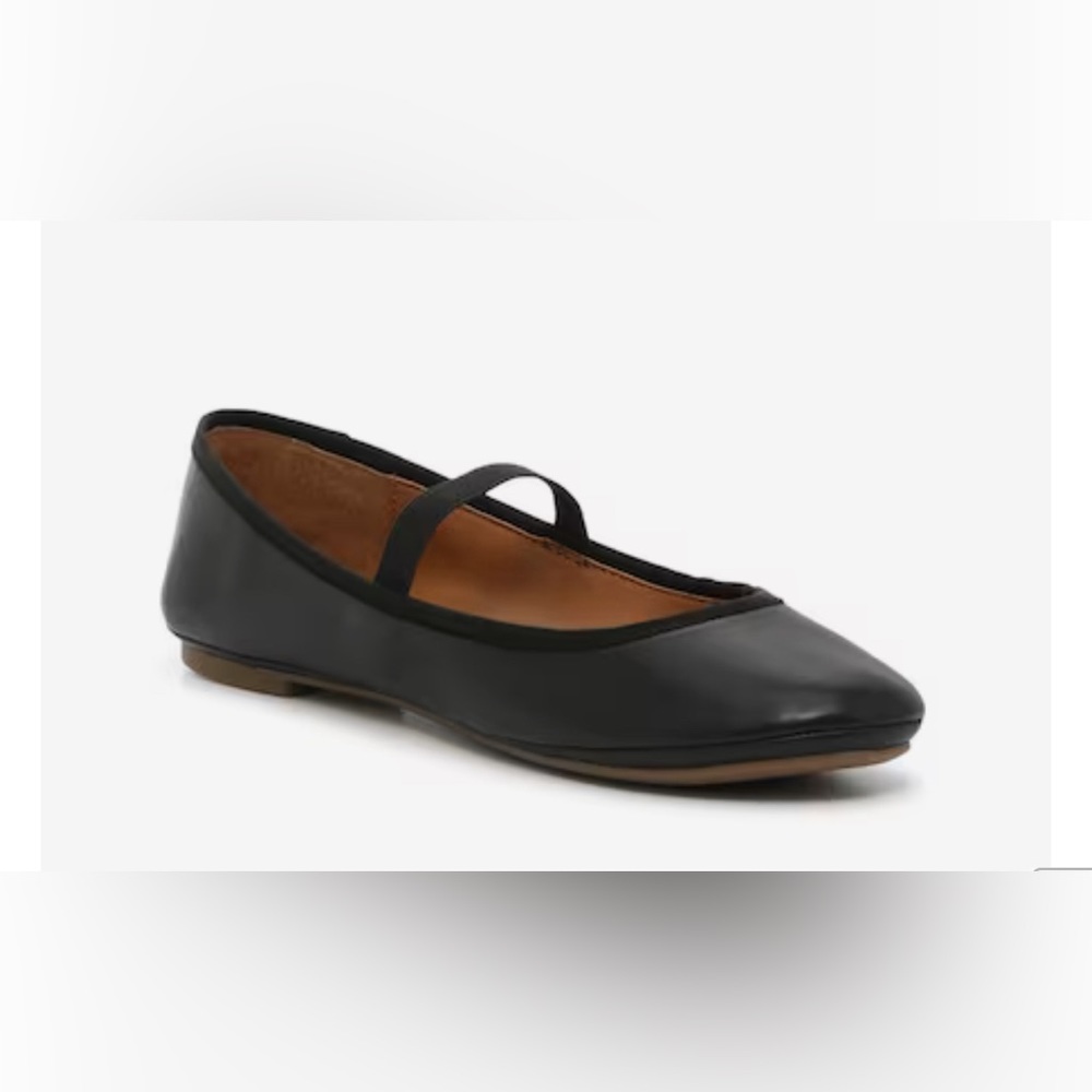 Lucky Brand Emjane Black Mary Jane Ballet Flat Size 7.5